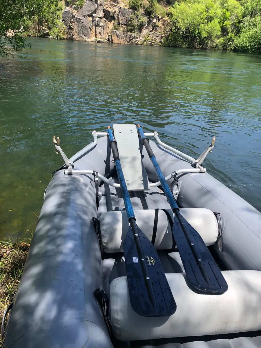 Remo de carbono equipado con pala Carlisle